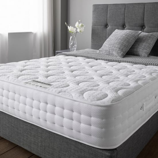 Product photograph of Cahya Gel Luxury Micro-quilted Fabric Double Mattress from Furniture in Fashion