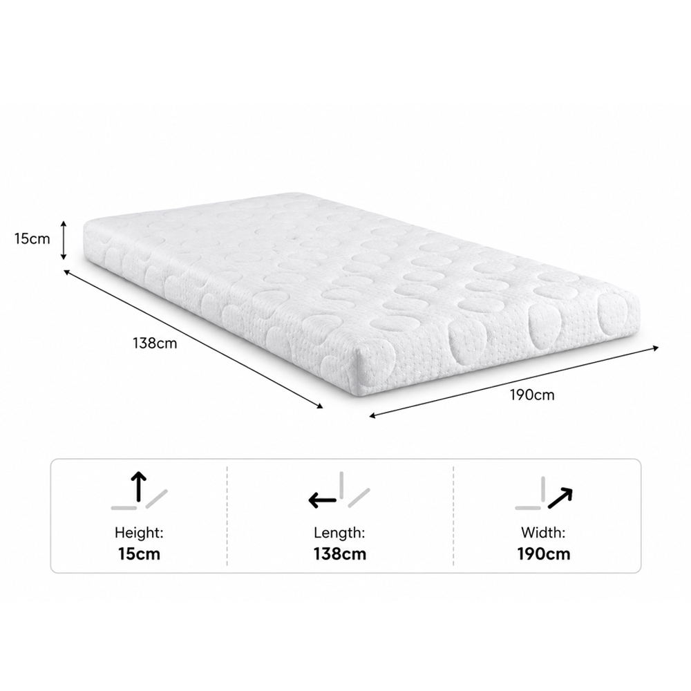 Cahya Memory Foam Roll-Up Double Mattress