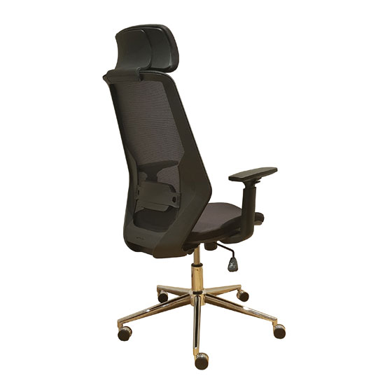 Coleford Home And Office Chair In Black Mesh_2