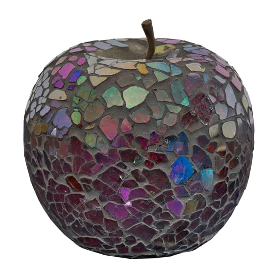 Clisson Decorative Mosaic Glass Apple Fruit_7