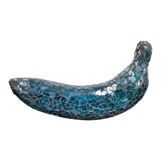 Product photograph of Clisson Decorative Mosaic Glass Banana Fruit from Furniture in Fashion