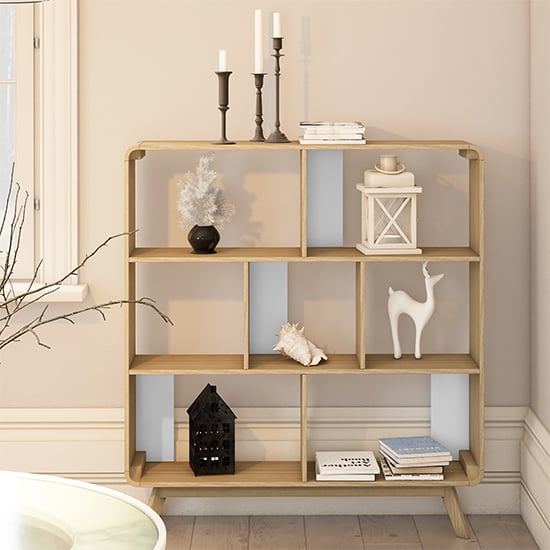 Read more about Clive wooden display cabinet in oak