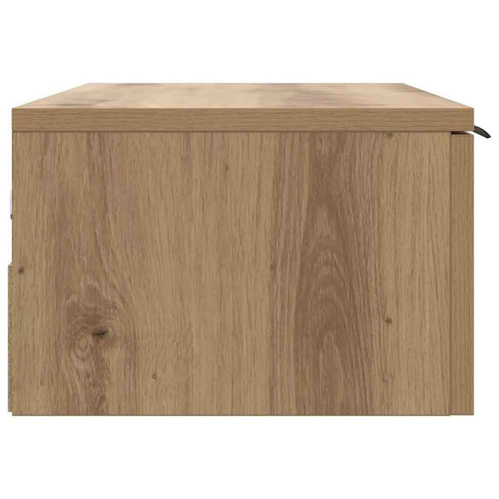 Clive Wooden TV Stand With 2 Drawer In Artisan Oak