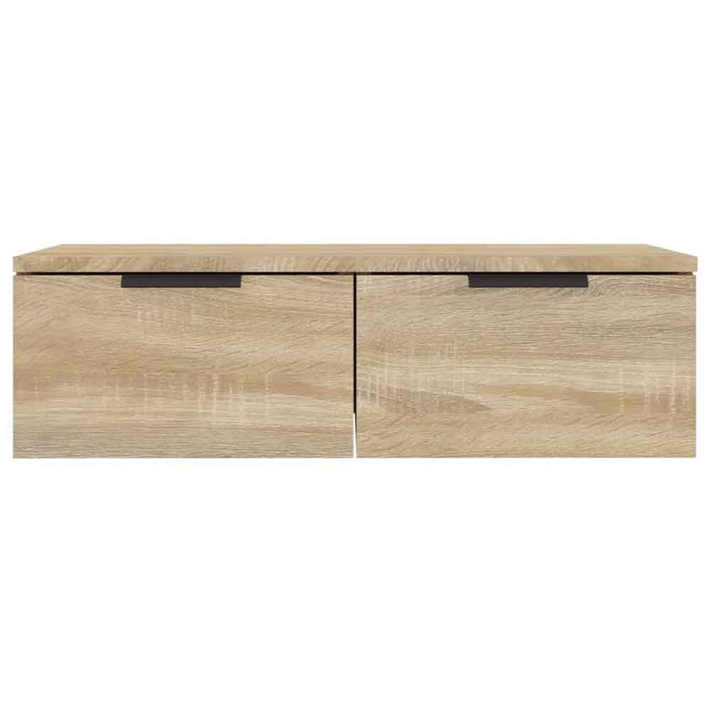 Clive Wooden TV Stand With 2 Drawer In Sonoma Oak