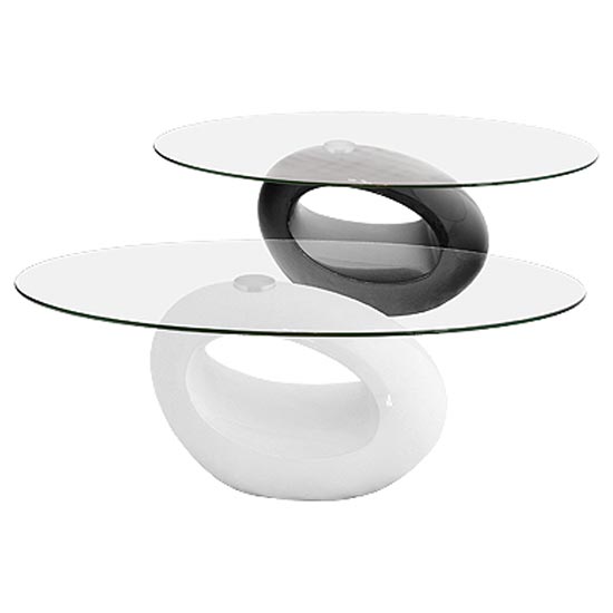 Nebula Glass Top Coffee Table 9258 Furniture in Fashion