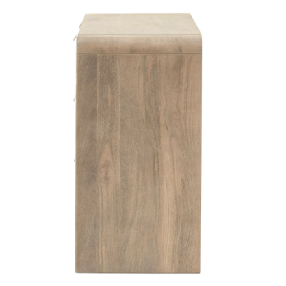 Coimbra Wooden Chest Of 3 Drawers In Natural