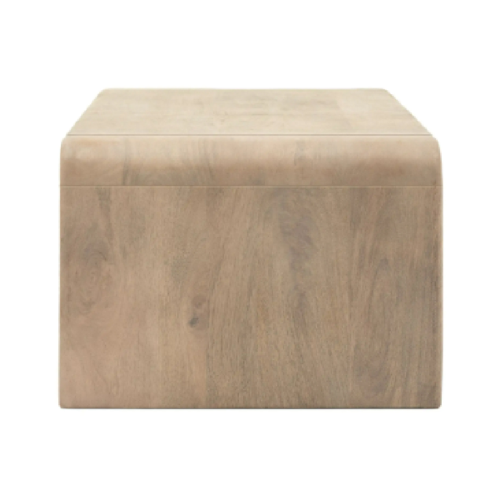 Coimbra Wooden Coffee Table With 1 Drawer In Natural