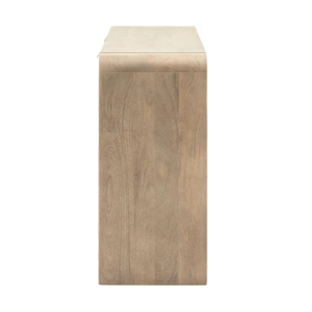 Coimbra Wooden Console Table With 2 Drawers In Natural
