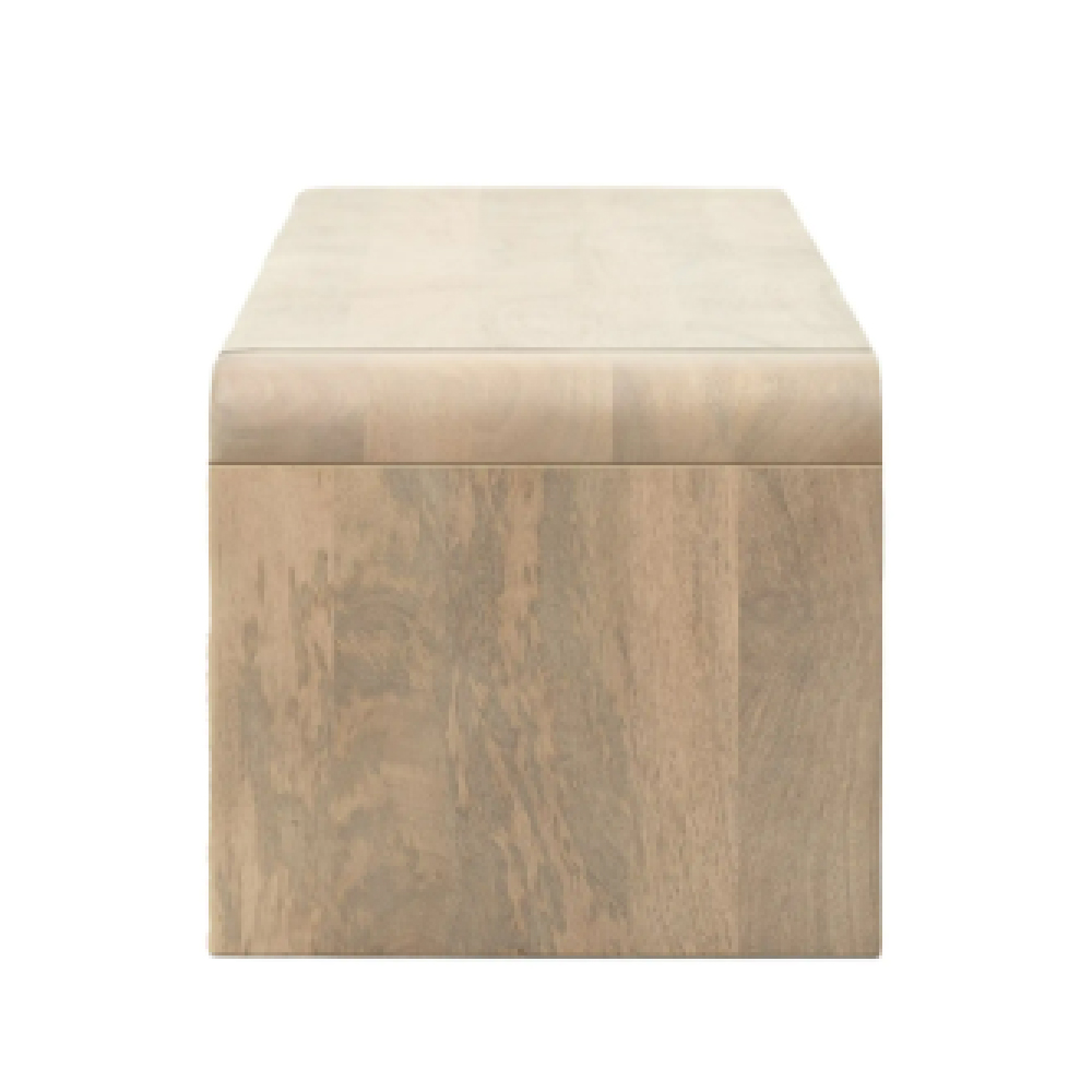 Coimbra Wooden Tv Stand With 2 Doors In Natural