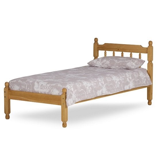 Coleton Spindle Wooden Single Bed In Waxed Pine_2