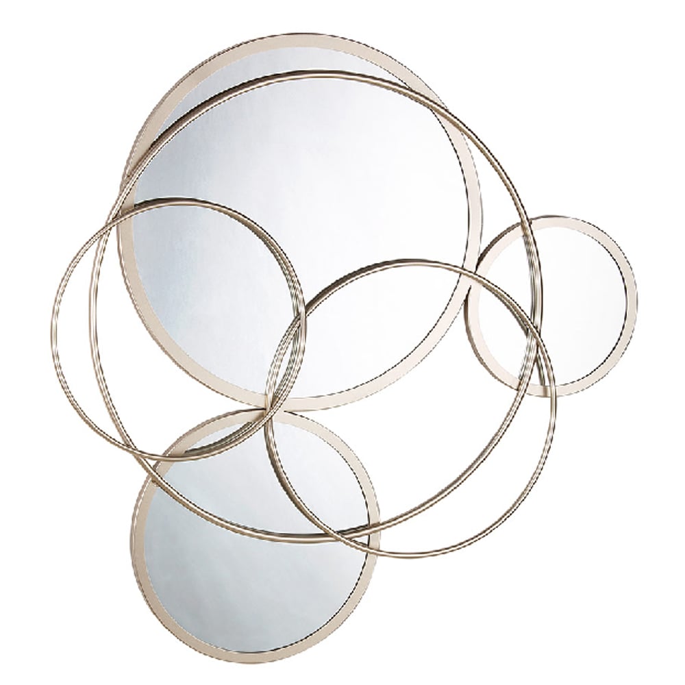 Colindale Metal Mirror In Champagne