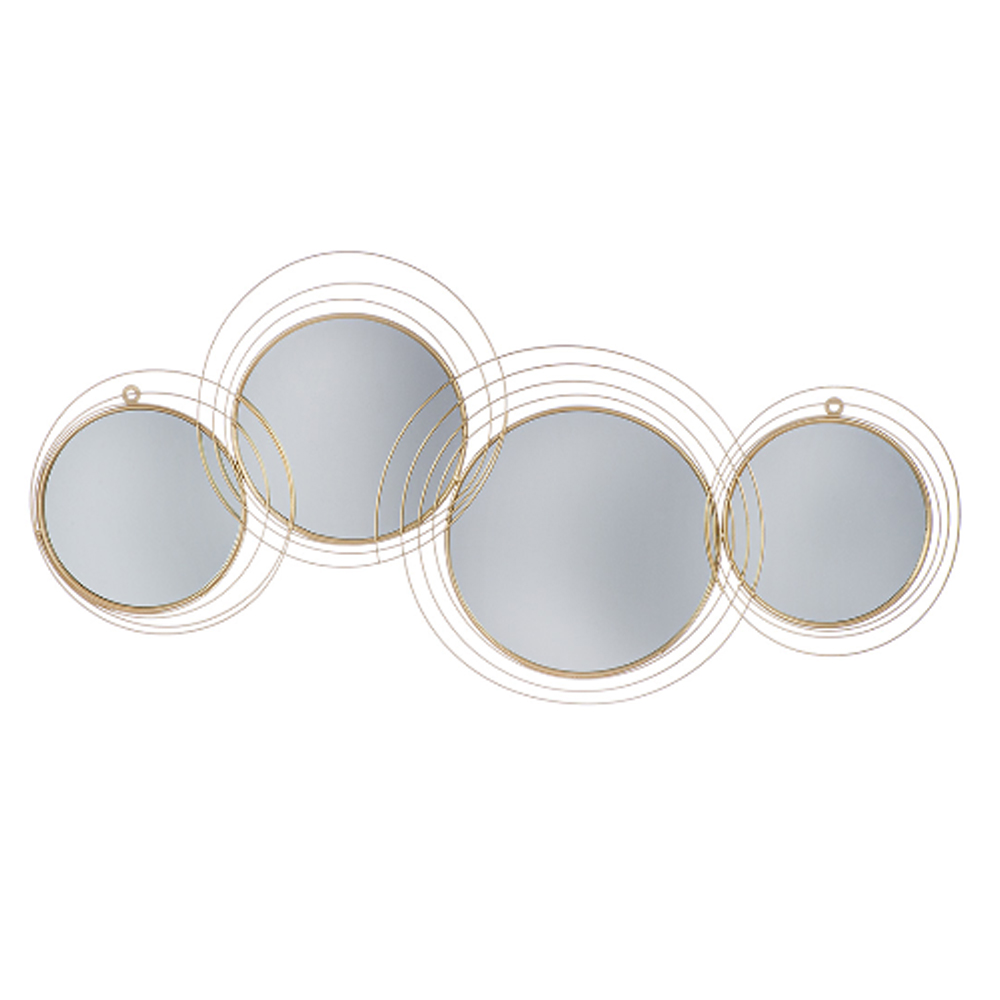 Colindale Metal Mirror In Gold