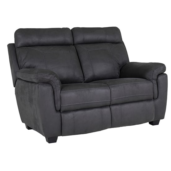 Read more about Colyton fabric recliner 2 seater sofa in azul
