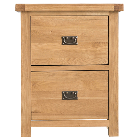 Concan Wooden Filing Cabinet In Medium Oak_3
