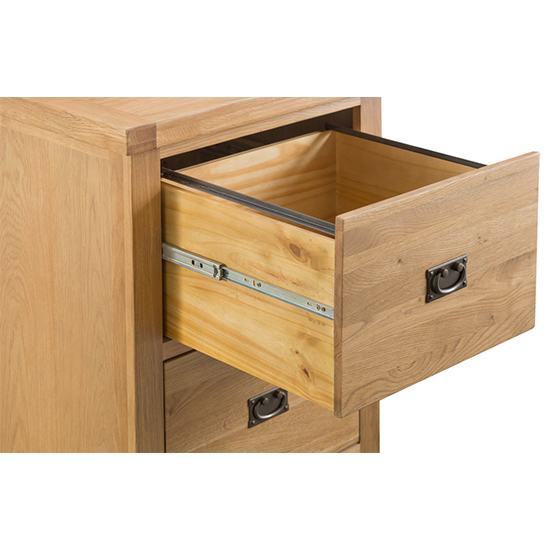 Concan Wooden Filing Cabinet In Medium Oak_4