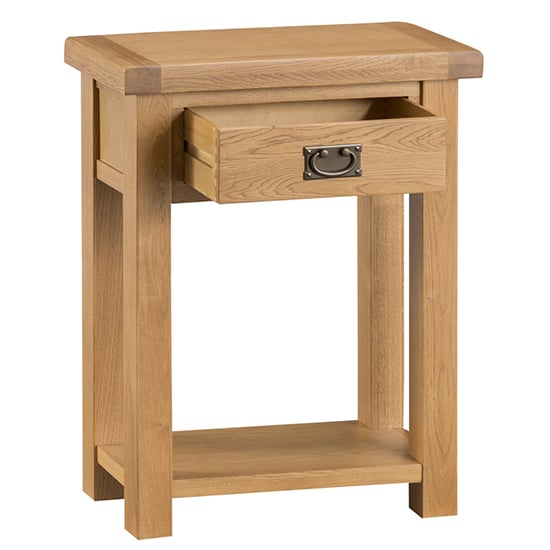 Concan Wooden Side Table In Medium Oak_2
