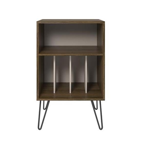 Concorde Wooden Turntable Stand In Brown Oak_3