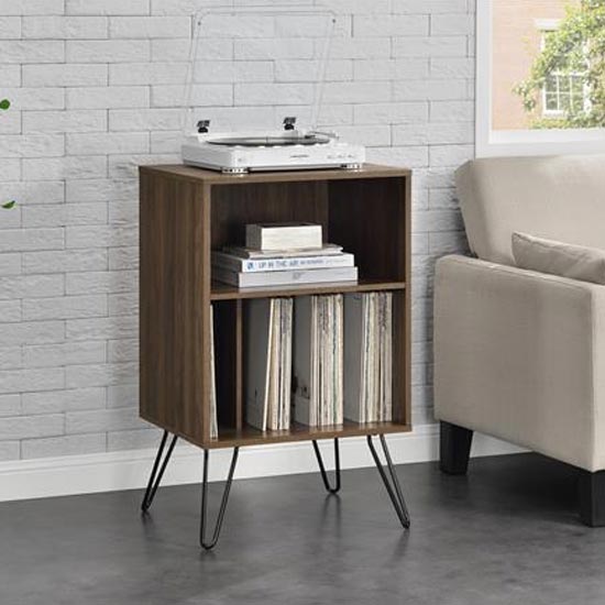 Concorde Wooden Turntable Stand In Walnut_2