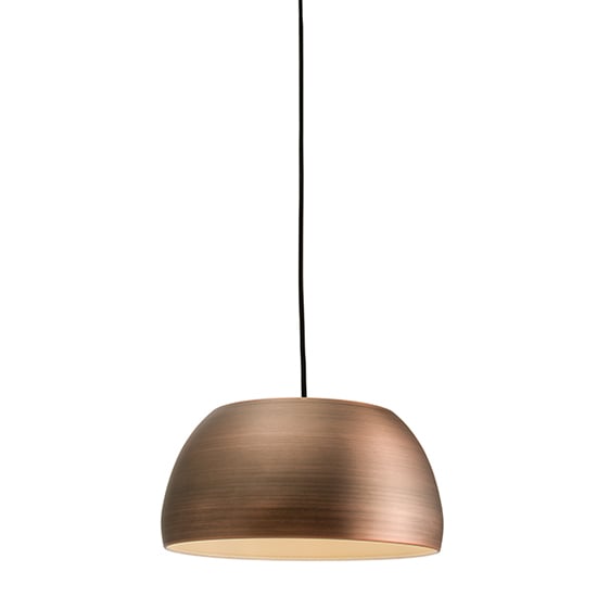 Read more about Connery steel ceiling pendant light in matt bronze