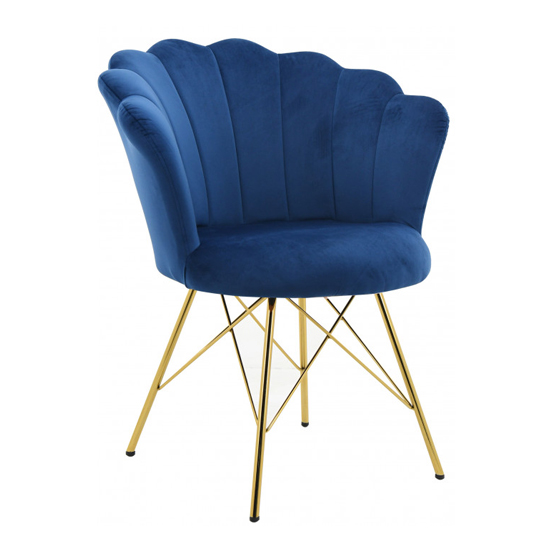 Conrad Velvet Dining Chair In Blue_1