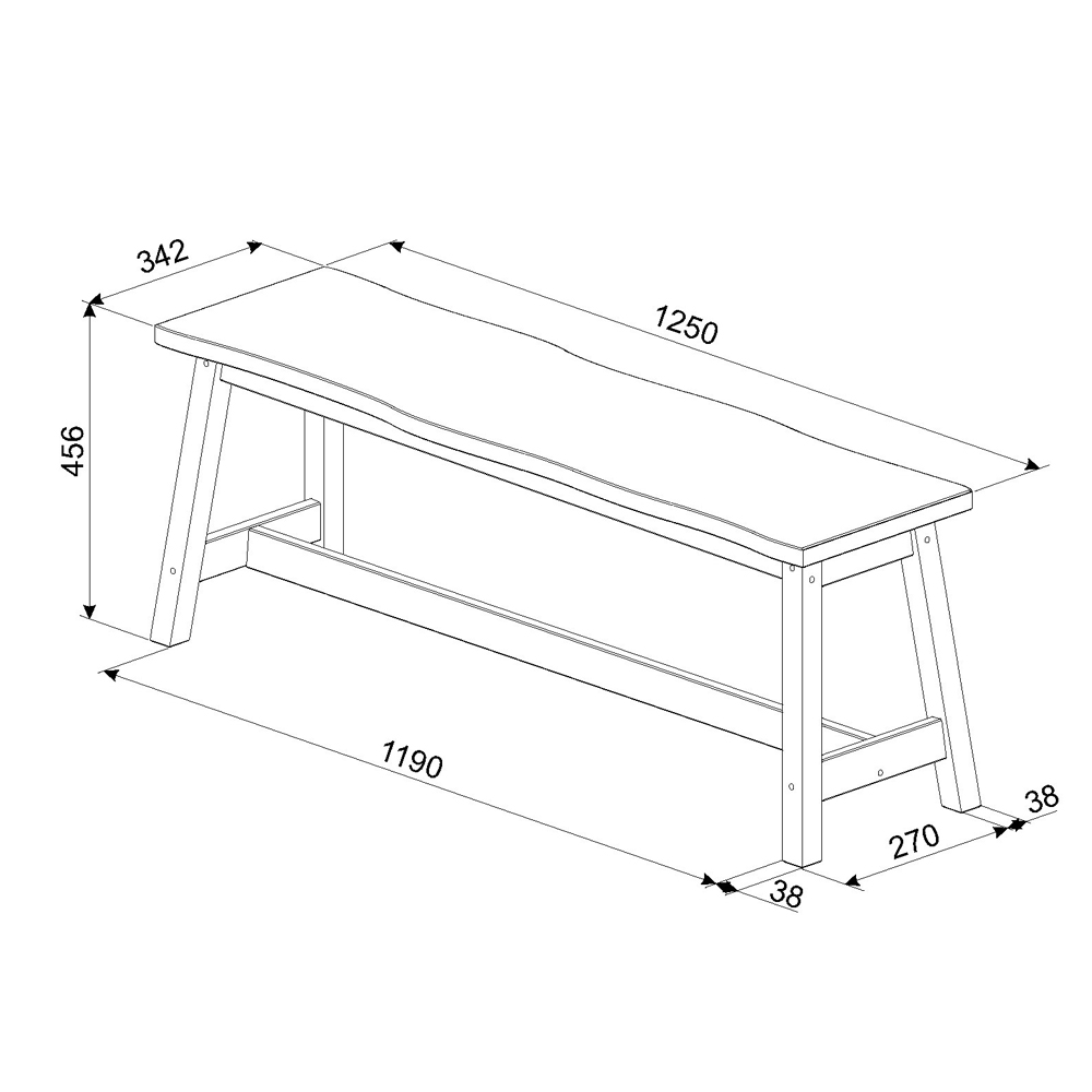 Consett Large Wooden Dining Table with 4 Chairs and 1 Bench in Grey and Oak