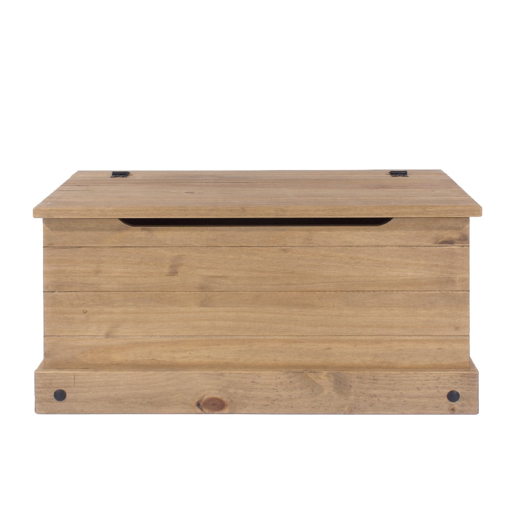 Consett Wooden Blanket Box In Oak