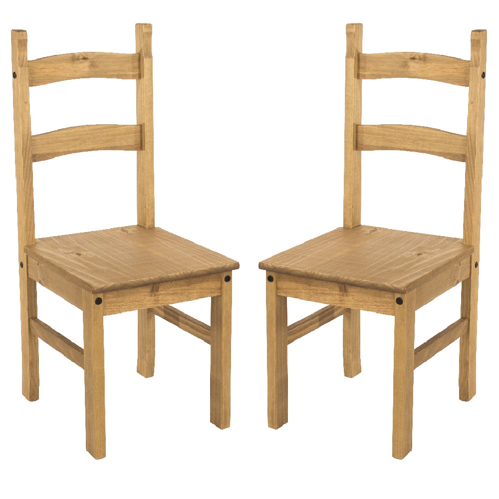 Consett Wooden Square Dining Table With 2 Chairs In Oak