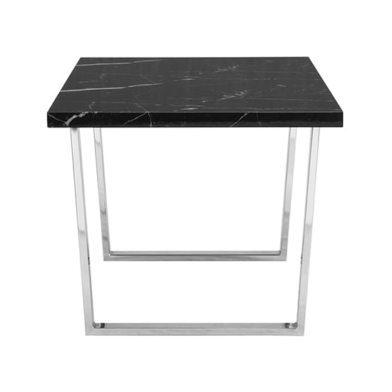 Constable Black High Gloss Dining Table In Milano Marble Effect_5