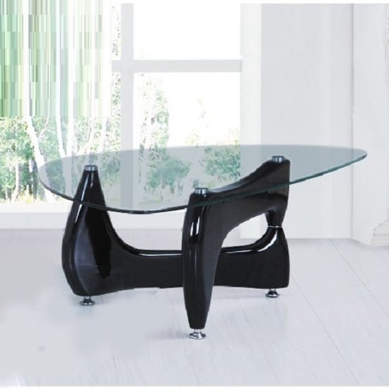 contemporary coffee table quebecct - Living Room Furniture: Black Gloss Decoration Solutions That Work