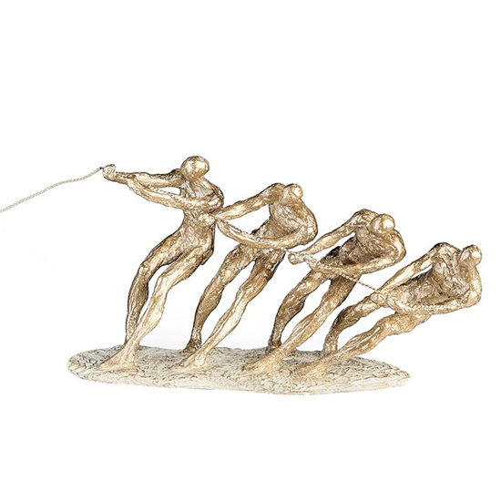 Photo of Contest poly design sculpture in antique gold and champagne