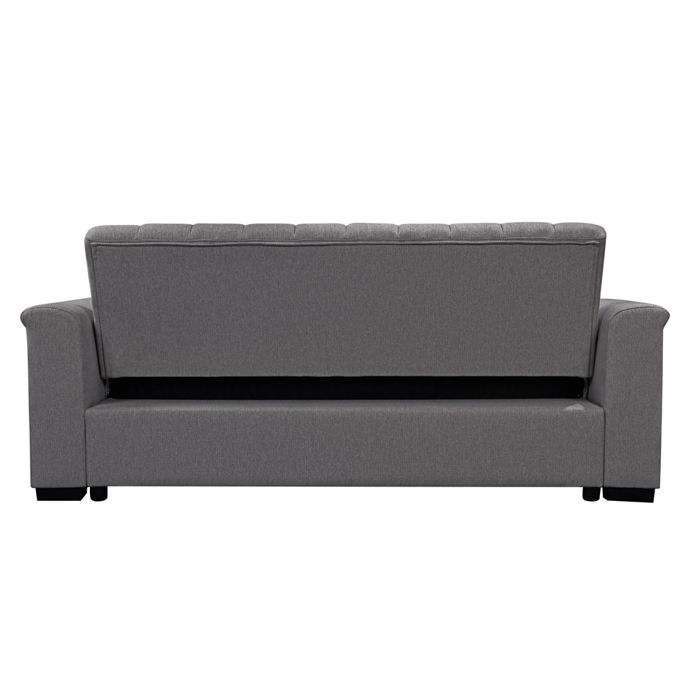Conway Fabric 3 Seater Sofa Bed in Anthracite