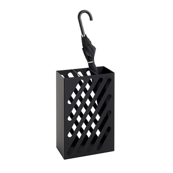 Conway Metal Umbrella Stand In Black_2