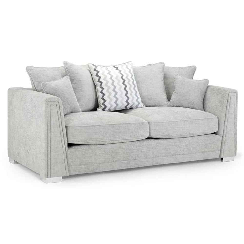 Read more about Conyers fabric 3 seater sofa in grey