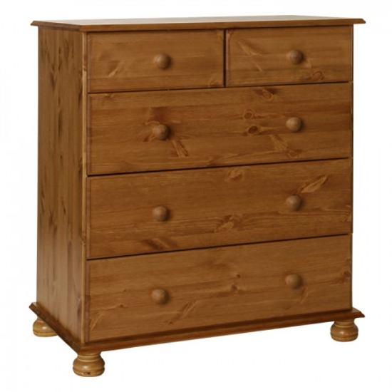 Read more about Copenham wooden chest of 5 drawers in pine