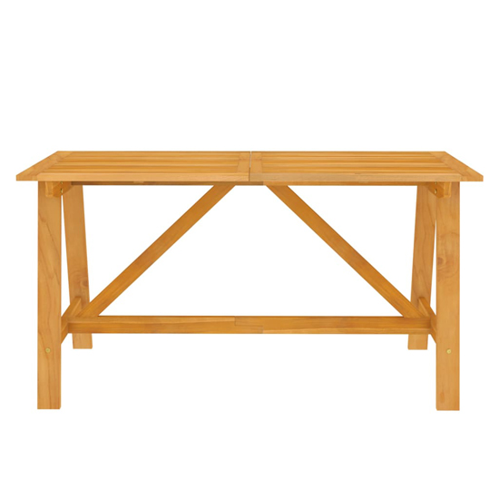Corbin Medium Acacia Wood 7 Piece Garden Dining Set In Natural