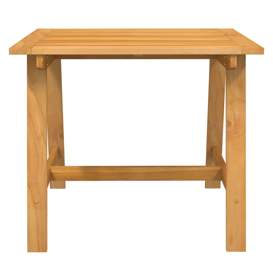 Corbin Small Acacia Wood 5 Piece Garden Dining Set In Natural