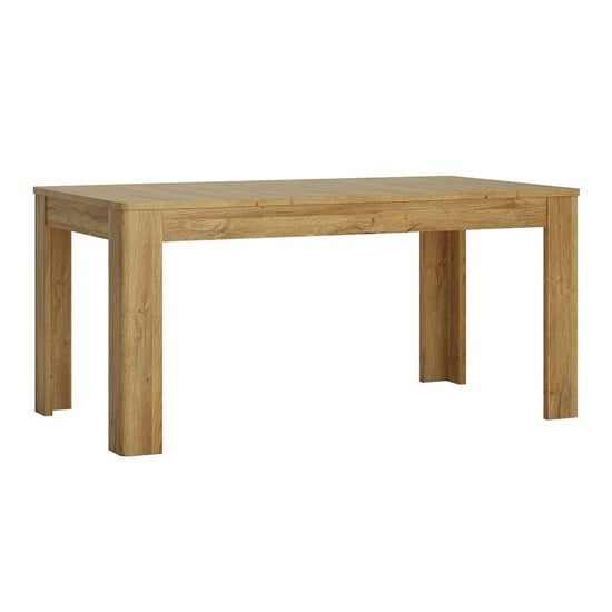 Corco Wooden Extending Dining Table In Grandson Oak