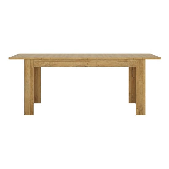 Corco Extending Wooden Dining Table In Grandson Oak