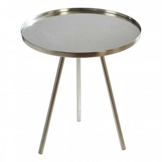 Cordue Glass Top Side Table In Matte Nickel_2