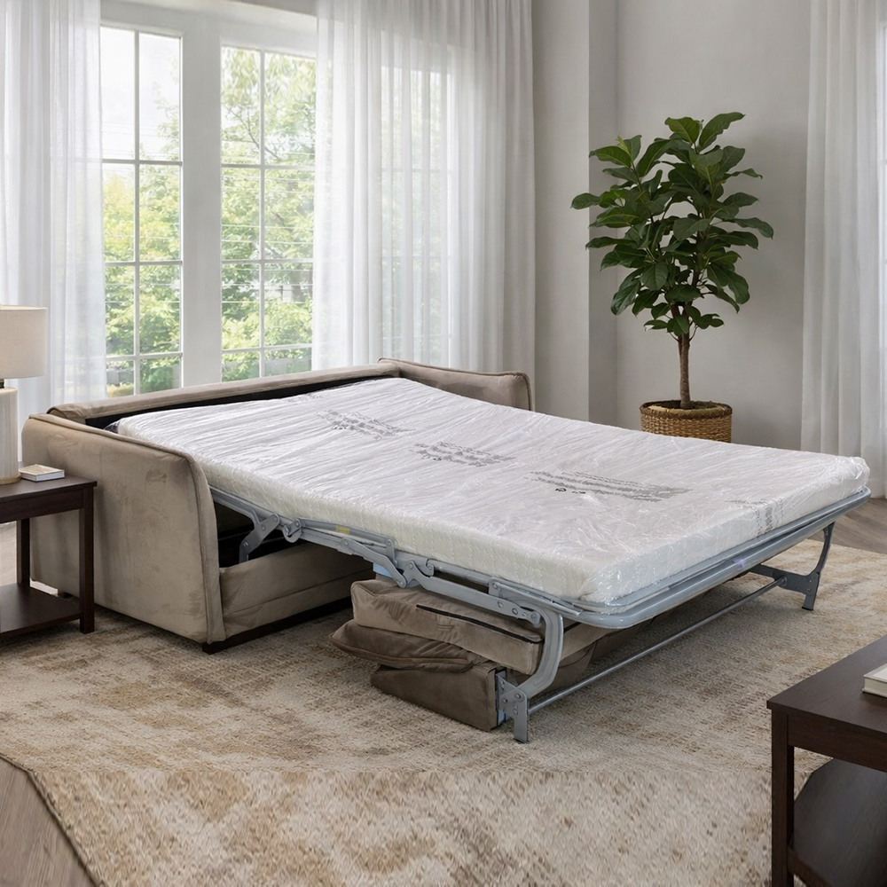 Cormex Fabric Sofa Bed in Cookie