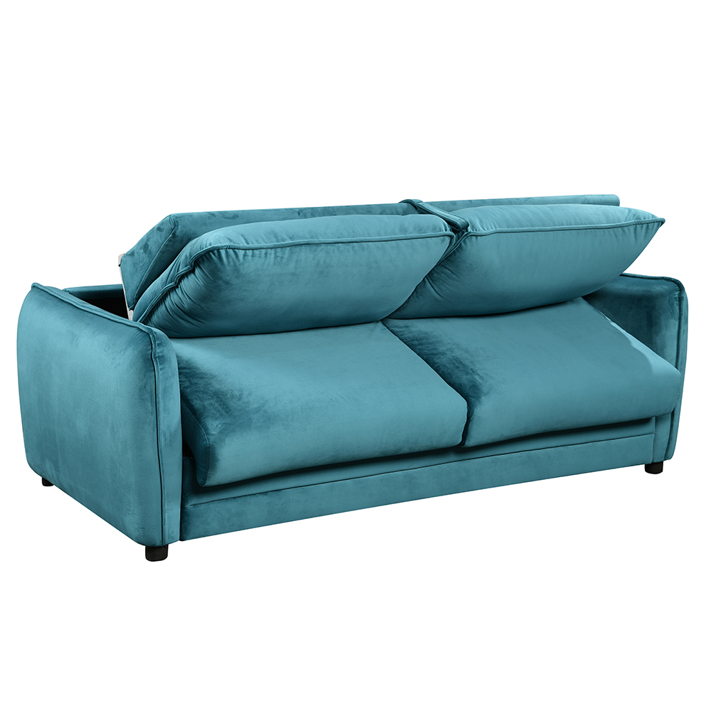 Cormex Fabric Sofa Bed in Ocean Blue