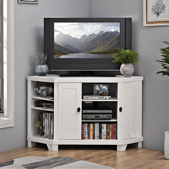 Modern Corner TV Stands, Units & Cabinets UK Sale