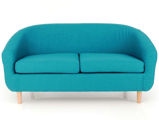 cotham 2 seater teal%20 tub chair - How To Make Your Living Room Look Modern: 6 Affordable Suggestions