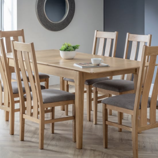 Read more about Callia wooden extending dining table in oak