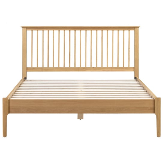 Callia Wooden King Size Bed In Oak_3