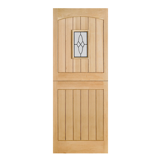 Cottage Stable 1981mm x 762mm External Door In Oak