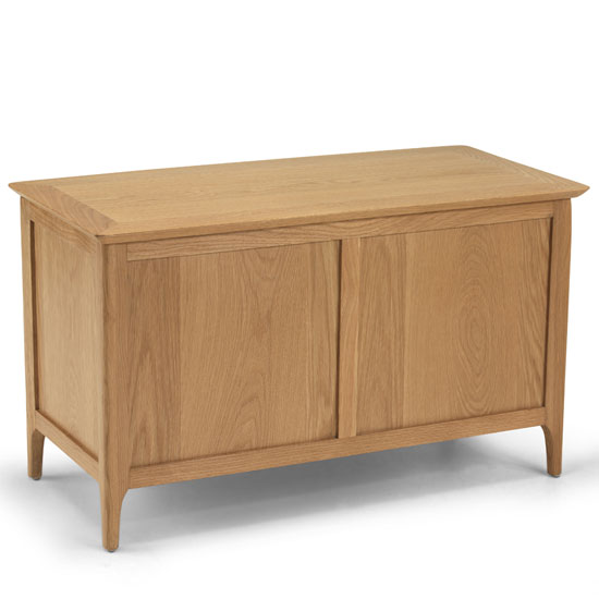 Product photograph of Courbet Wooden Blanket Box In Light Solid Oak from Furniture in Fashion