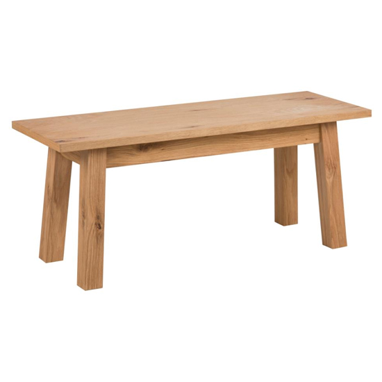 Read more about Cozaa wooden dining bench in wild oak