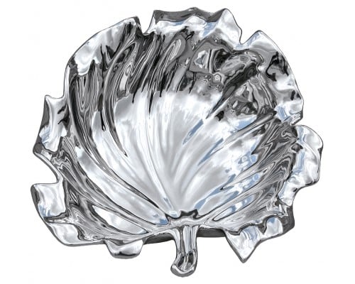 Platinum Lotus Leaf Bowl