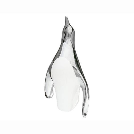 Product photograph of Platinum Penguin Small Sculpture from Furniture in Fashion